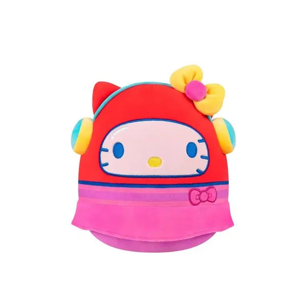 Pelúcia Hello Kitty Arcade Mundo dos Games Squishmallows Sunny Super Fofinha 23cm Licenciada