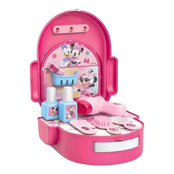 Mochila Com Acessórios - Disney - Minnie - Mochila Da Beleza Da Minnie - Multikids