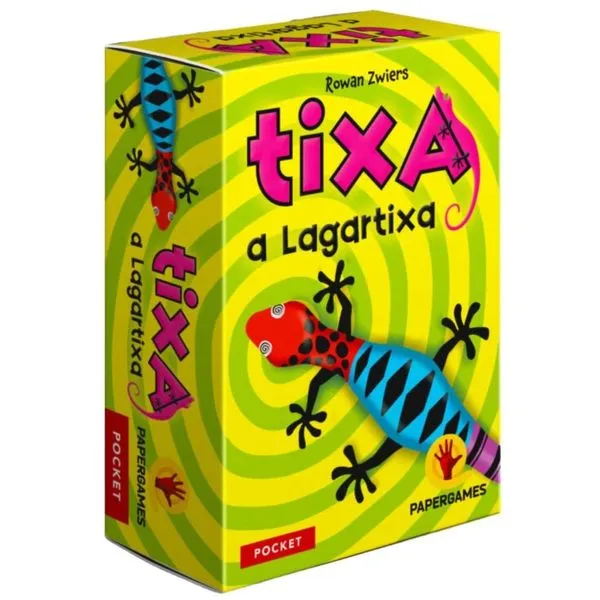 Jogo De Cartas Tixa, a Lagartixa Papergames -  PPG-J120