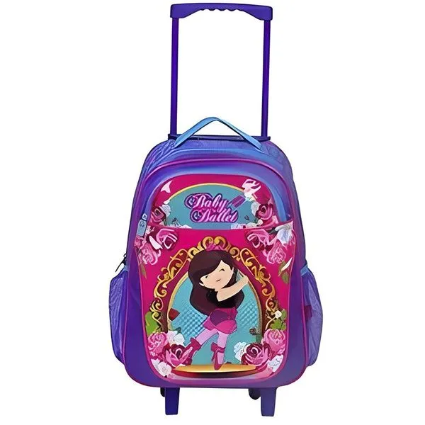 Mochila de Rodinha Baby Ballet BPD33514 Winth Roxo
