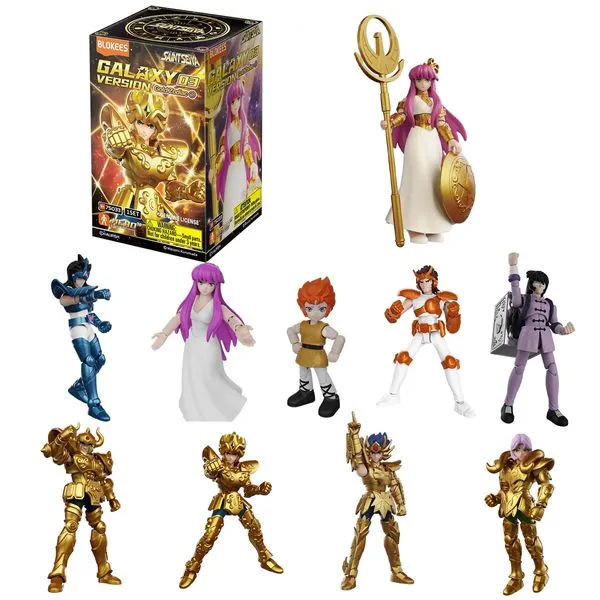 SEIYA GALAXY VERSION 03 GOLD ZODIAC - POLIBRINQ