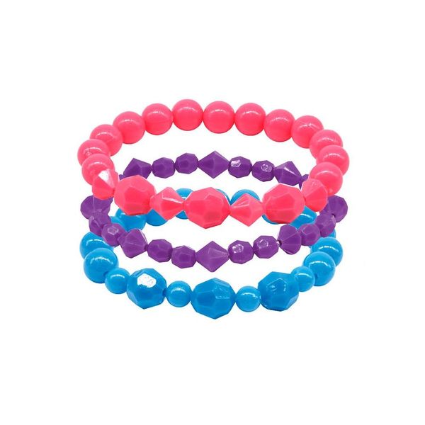 Kit Miçangas Toyng Glamour Beasd Pulseiras e Colares