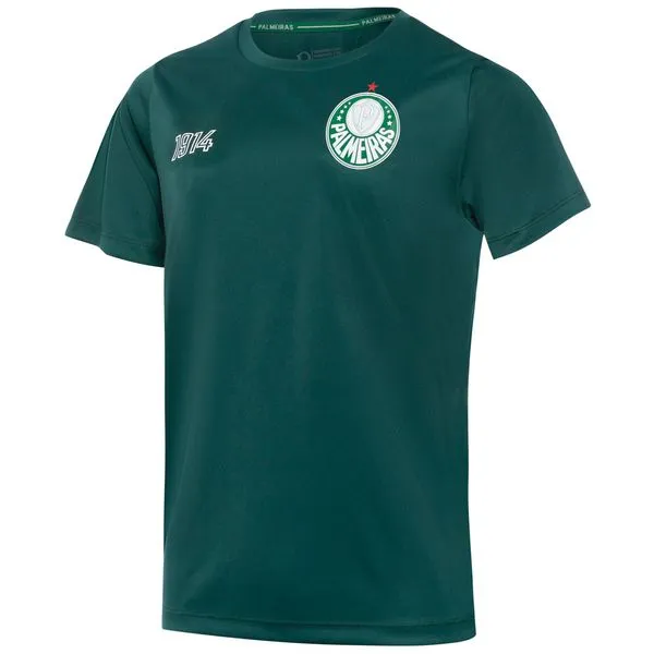 Camisetas - Palmeiras - Juvenil - Verde - Tam 8 - Betel Sport