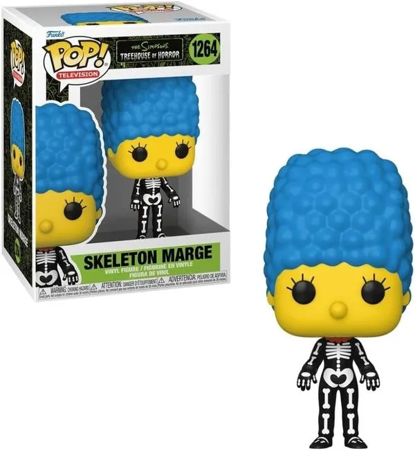 Funko Pop TV Skeleton Marge 1264 The Simpsons Casa na Arvore do Horror