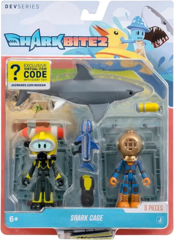 Devseries - Figuras Game Pack - Jaula de Tubarões - Sunny