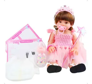 Bebê Reborn Fada Realista Premium Speed Brinquedos