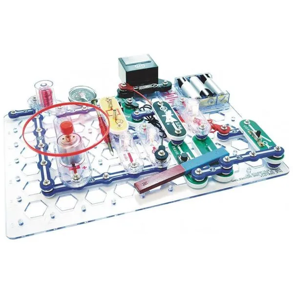 Snap Circuits STEM – Kit Educacional de Eletrônica com Mais de 85 Projetos para Crianças a Partir de 8 Anos