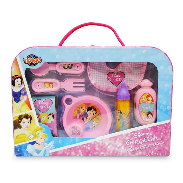 Conjunto Mamadeira Mágica - 7 peças - Disney Princesas - Toyng
