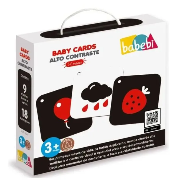 BABY CARDS - ALTO CONTRASTE (3 a 6 meses)