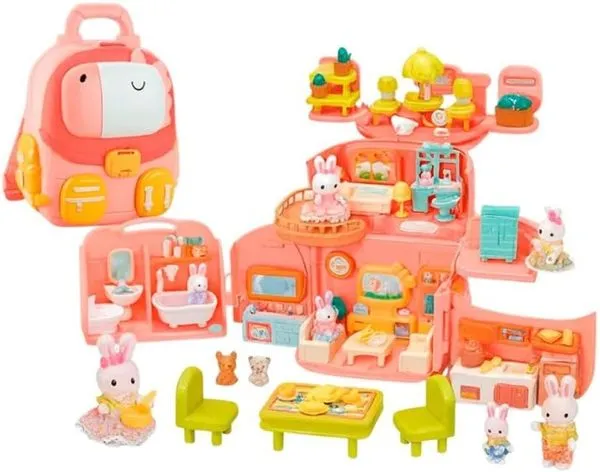Casinha Feliz - Mochilinha Zp01379 - Zoop Toys