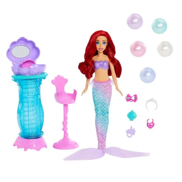 Boneca com Acessório Surpresa - Disney - Princesas - Ariel - Mattel