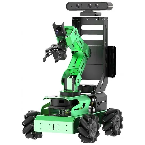 Hiwonder MentorPi A1 – Robô Carro com Chassi Ackermann, Câmera 3D e Lidar TOF – Kit Educacional ROS2 com Suporte a ChatGPT e Navegação Autônoma