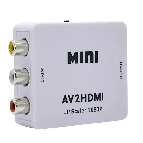Adaptador Rca Para Hdmi 720p Ou 1080p - AV2HDMI