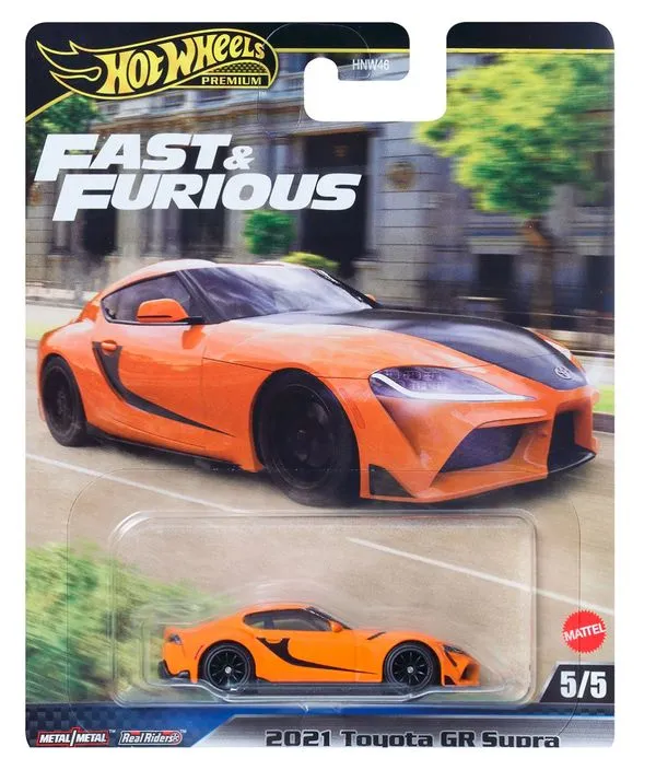 Hot Wheels Premium Velozes E Furiosos Toyota GR Supra Personagem Han 1magnus JBM00