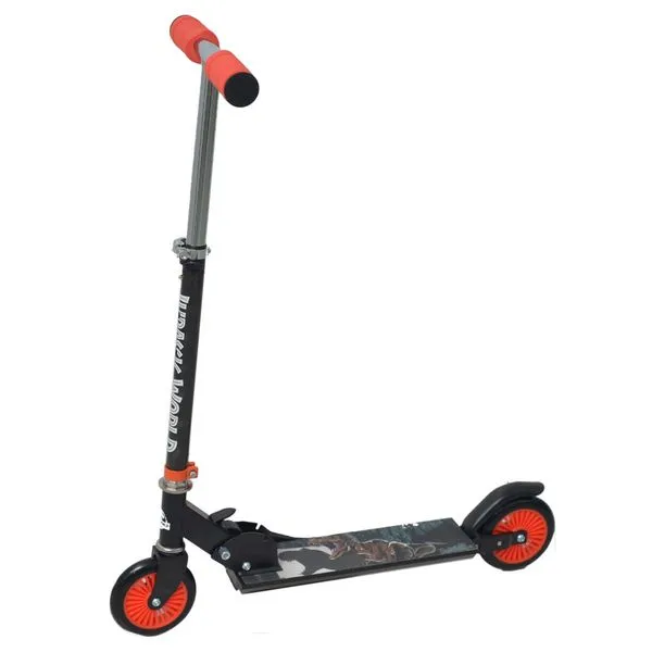 Patinete Dobrável - Jurassic World - Froes - Laranja