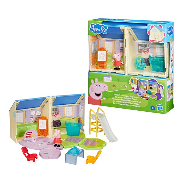 Conjunto De Acessórios - Peppa Pig - Escolinha Abre-Fecha Da Peppa - Hasbro