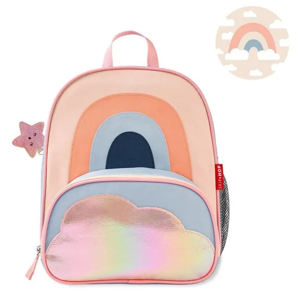 Mochila Infantil Skip Hop Spark Styles Arco-Iris Rosa Único