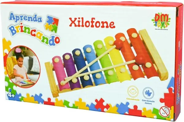 APRENDA BRINCANDO XILOFONE - DM BRASIL