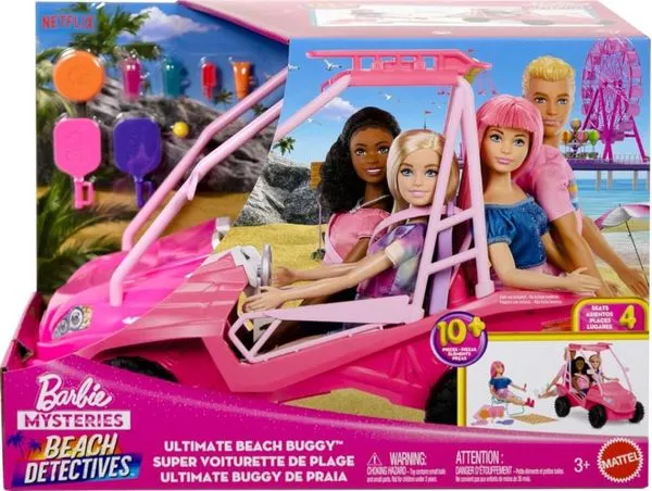 Barbie Ultimate Buggy De Praia Rosa Mattel - JFV68