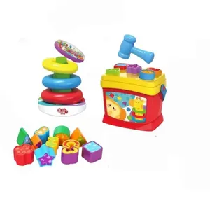 Bate Bate e Argola Brinquedo Pedagógico 2 Em 1 - MR 35777C