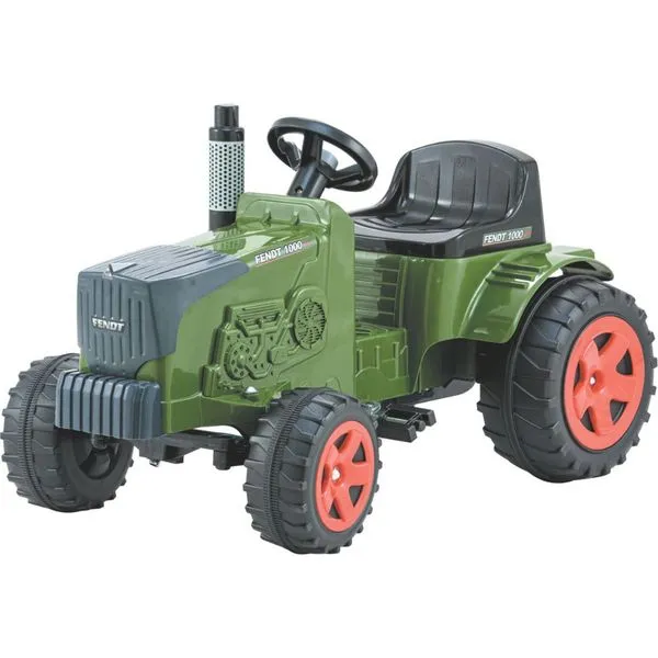 Tratorzinho de Pedal Infantil Biemme Fendt Verde Buzina 35kg