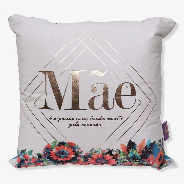 Almofada 40x40 Mãe Garden - Zonacriativa