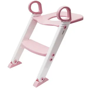 Assento Redutor Com Escada Rosa Buba Único