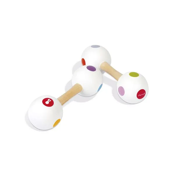 Brinquedo Musical Infantil - Meu Primeiro Chocalho - Janod - Maped