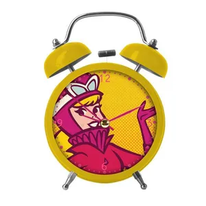 Relógio de Mesa Despertador - Hanna-Barbera - Corrida Maluca - Penélope Charmosa - Metrópole