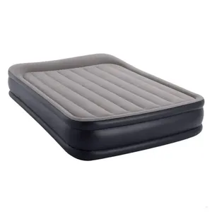 Colchão Inflável Casal Dura Beam Queen Raised 110v Intex