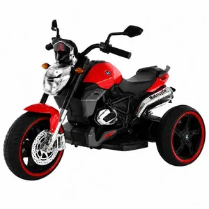 Mini Moto Elétrica Infantil Triciclo Vermelho