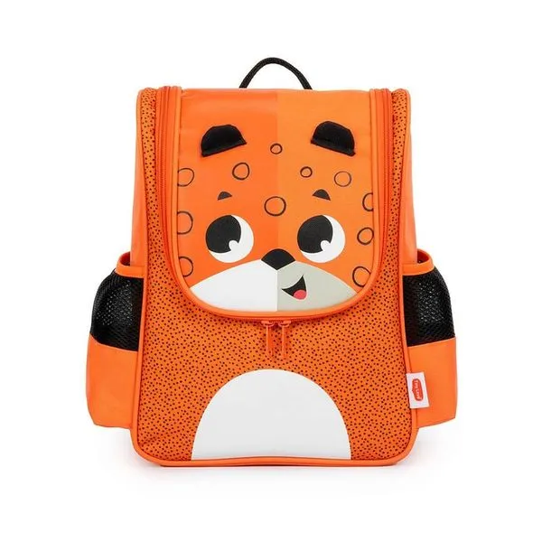 Mochila Escolar Tiny Love Safari Jaguar Laranja Único