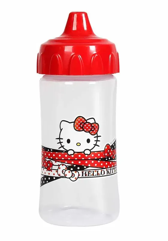 Copo Treinamento 240ml com Válvula Redutora Pingos Hello Kitty BabyGo