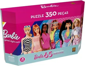 QUEBRA CABEÇA - 350 PCS PANORAMA - BARBIE 65 ANOS