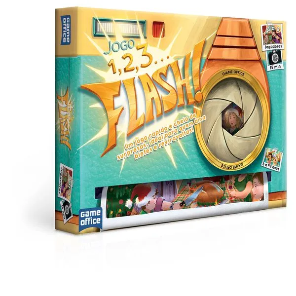 Jogo de Tabuleiro - 1 2 3 Flash! - Toyster