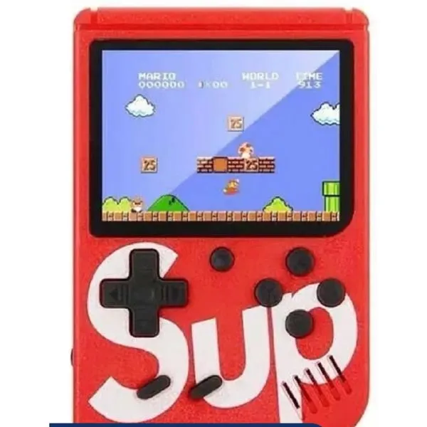 Console Vídeo Game Portátil Sup 400 Jogos Vermelho