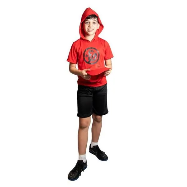 Fantasia Infantil Premium Enaldinho Youtuber com Viseira P