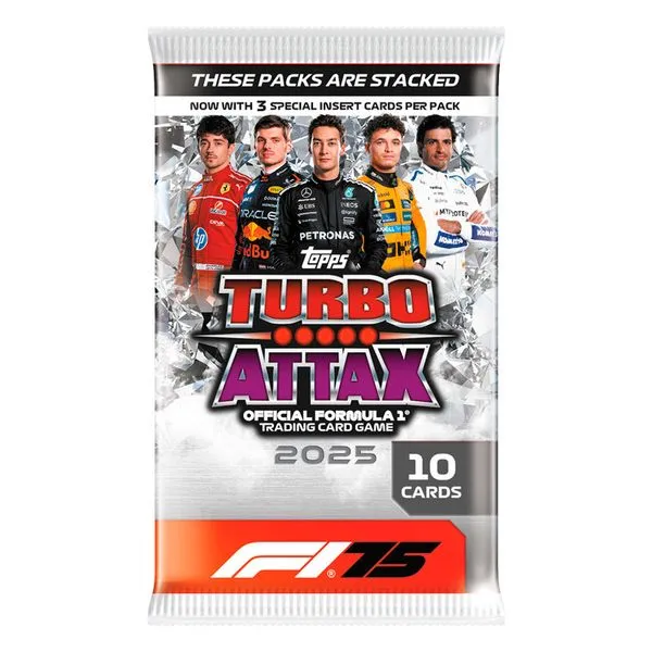 Jogo De Cartas - Tcg Cards Game - Formula 1 2025 - Turbo Attax - Topps