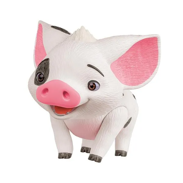 Mini Figura - Disney - Moana - Pua - 29 cm - Cotiplás