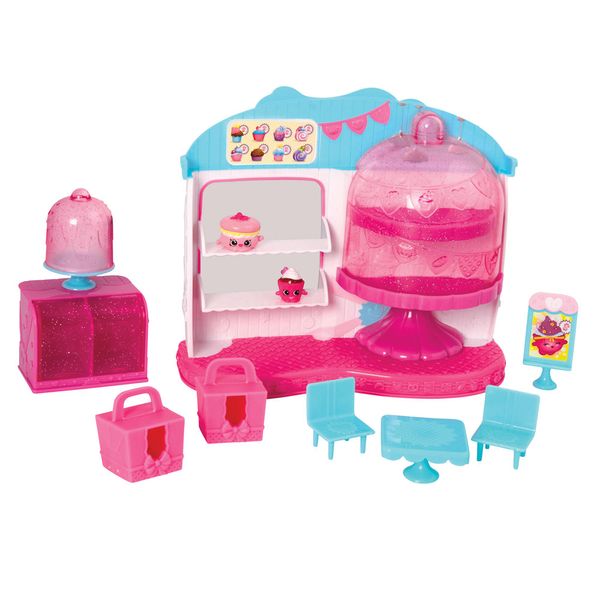 Playset com Acessórios - Shopkins - Cupcake Queen Café - DTC