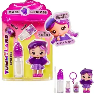 Boneca Yummiland Lipgloss Doll- Greta Grape