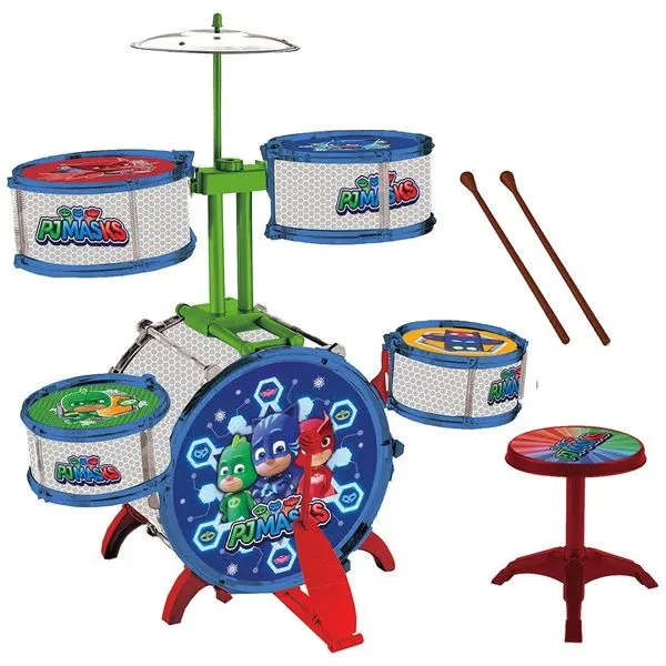 Brinquedo Musical - Bateria - Pj Masks - Grande - Candide