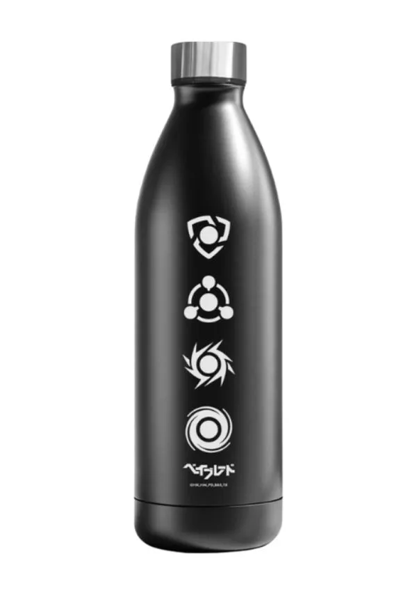 Garrafa de Inox Preta Beyblade X 500ml