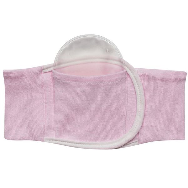 Cinta Térmica Para Cólica Bebê Com Bolsa de Gel Rosa Buba Único