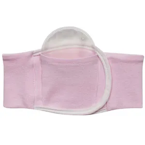 Cinta Térmica Para Cólica Bebê Com Bolsa de Gel Rosa Buba Único