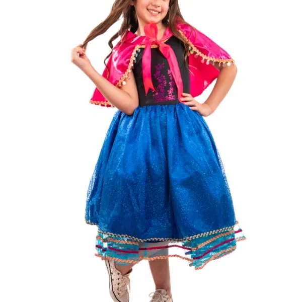 Fantasia Infantil Princesa Anna M