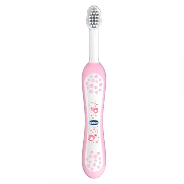Escova de Dentes Infantil - Rosa - Chicco