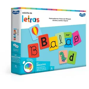 Jogo - Caixinha De Letras - Toyster