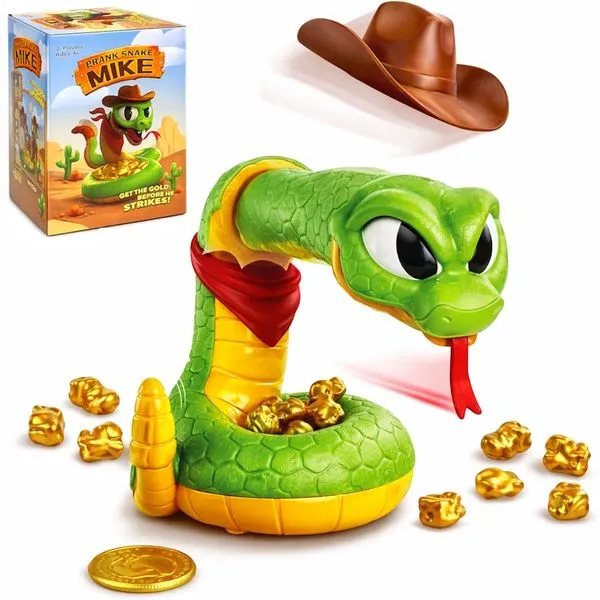 Brinquedo Jogo Serpente Infantil Suspense Som Susto Família