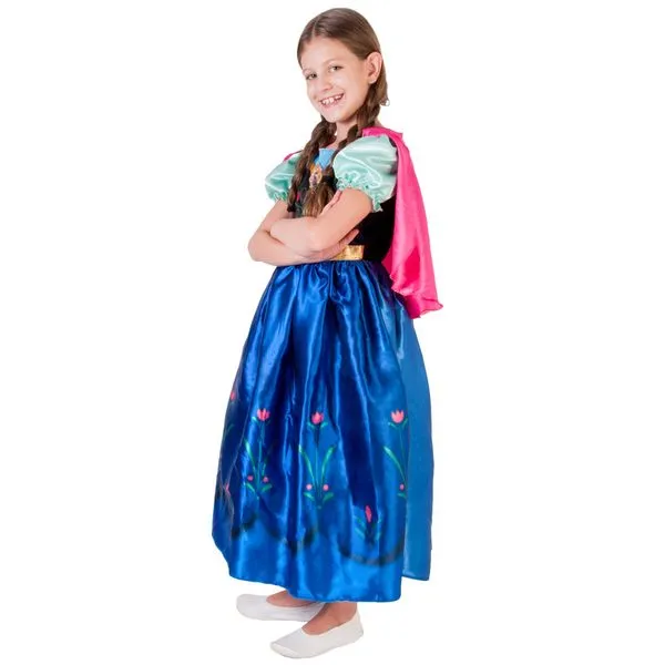 Fantasia Infantil Frozen - Princesa Anna - Regina Festas - Disney Fantasia Infantil Frozen - Princesa Anna - Regina Festas - P - Disney